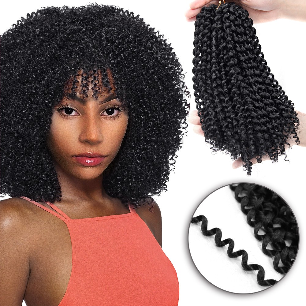Extensiones de cabello africano de crochet