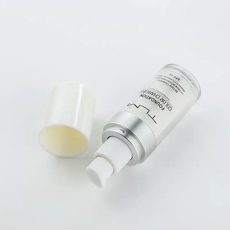 Base de maquillaje que cambia de color TLM