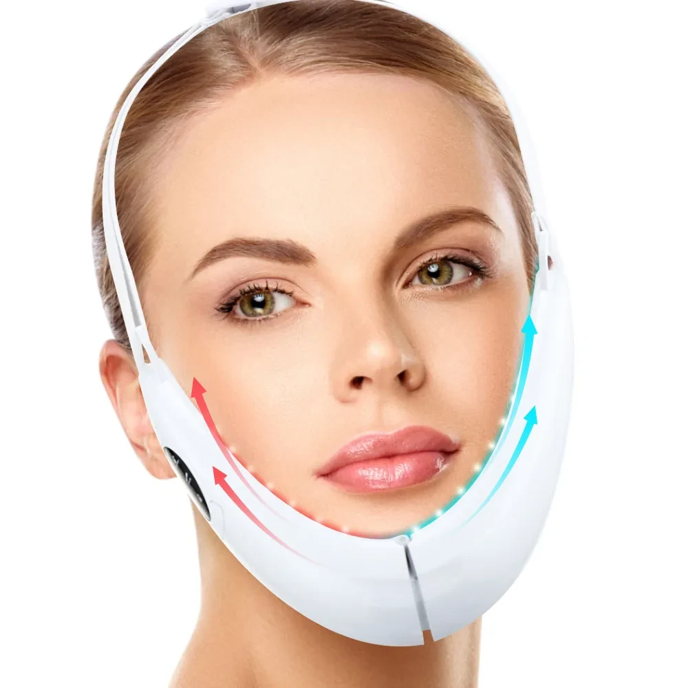 Instrumento de belleza para lifting facial con voz inteligente