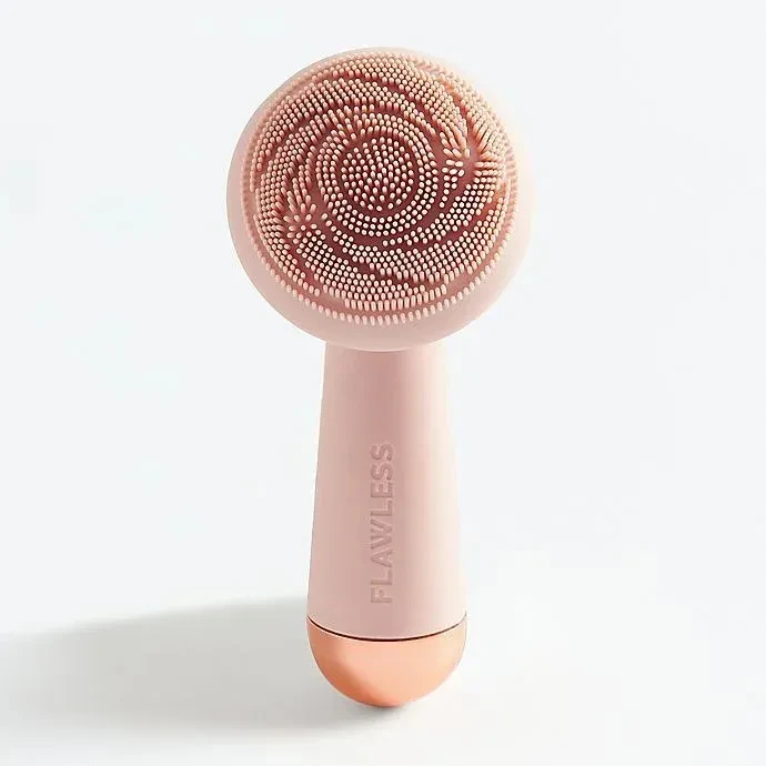 Cepillo de limpieza y masaje facial vibratorio de 4 modos