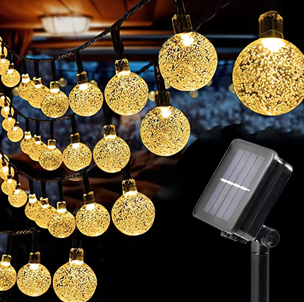 Luces de hadas solares de cadena LED