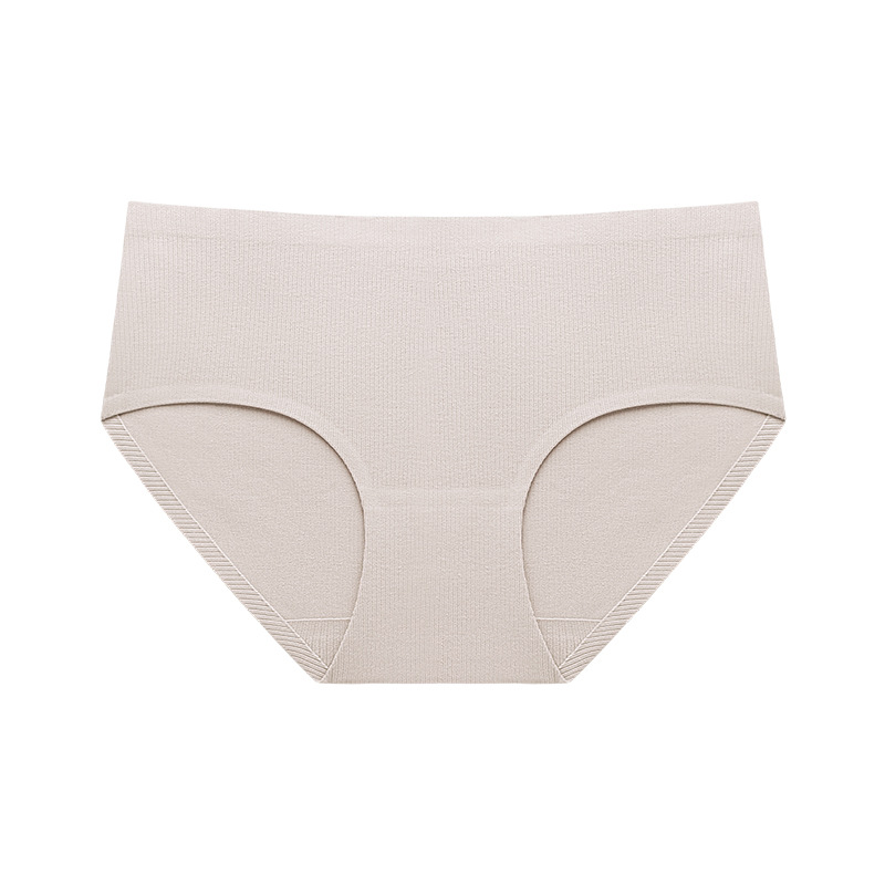 Nuevo producto Ropa interior femenina sin costuras de algodón transpirable
