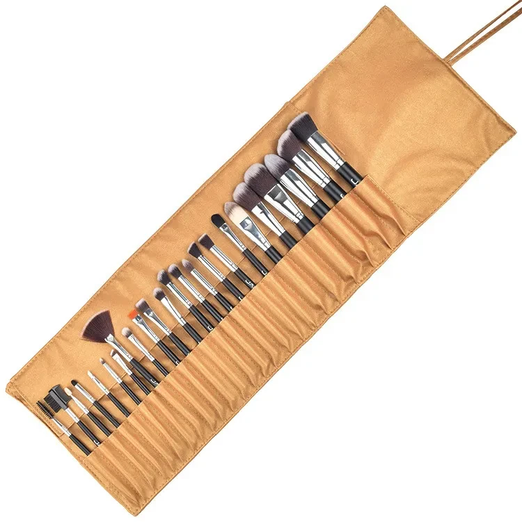 24 pinceles de maquillaje