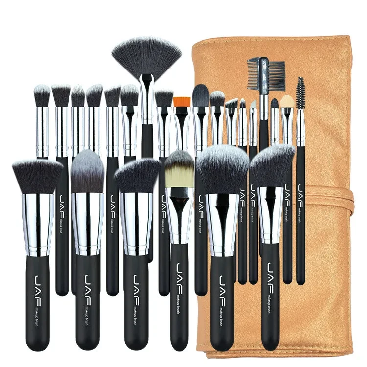 24 pinceles de maquillaje