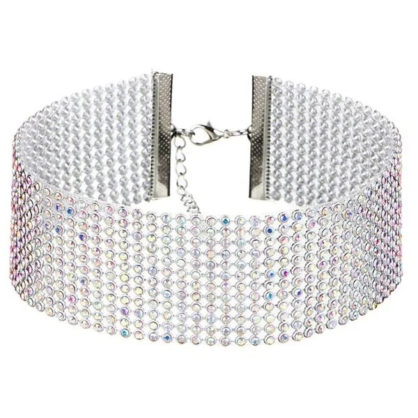 Crystal Rhinestone Choker