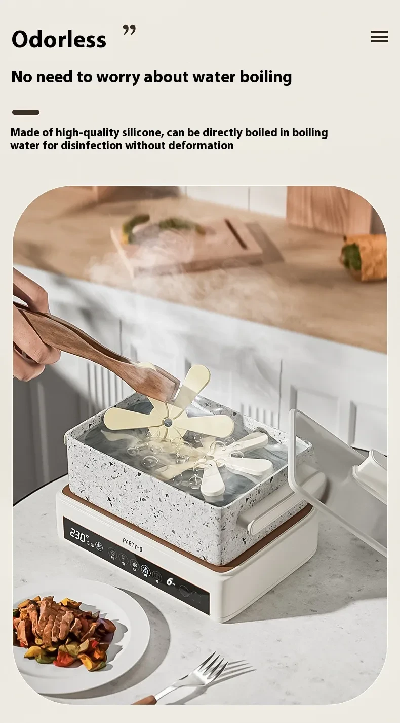 Juego de 4 tapetes de silicona para aislamiento de platos con forma de árbol, posavasos para teteras, ollas calientes, manteles individuales de Halloween, regalo de mesa, utensilios de cocina