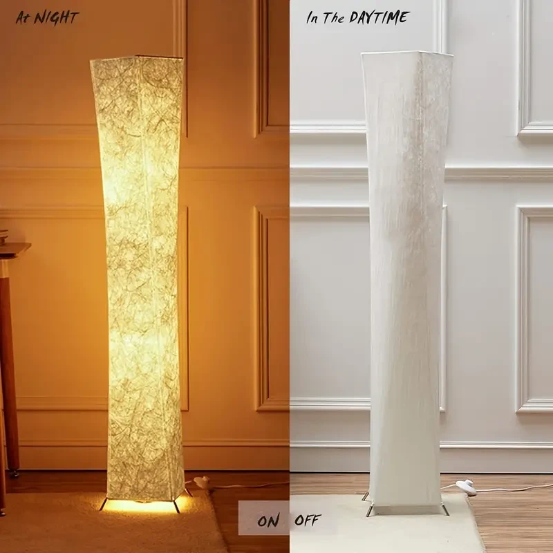 Lámpara de pie Soft Light - Lámpara de pie LED moderna de 132,08 cm