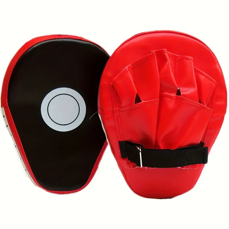 Set de 2 objetivos de mano para boxeo, equipo de entrenamiento para muay thai y taekwondo
