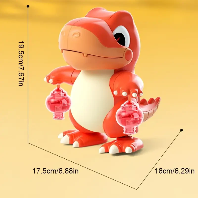 Dinosaurio interactivo que canta y baila con luces de colores. Juguete musical apto para niños de 3 a 6 años. Gran regalo para Halloween, Acción de Gracias y Navidad (pilas AAA no incluidas).