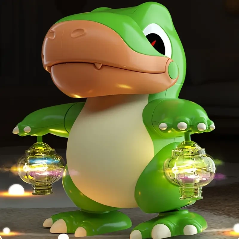 Dinosaurio interactivo que canta y baila con luces de colores. Juguete musical apto para niños de 3 a 6 años. Gran regalo para Halloween, Acción de Gracias y Navidad (pilas AAA no incluidas).