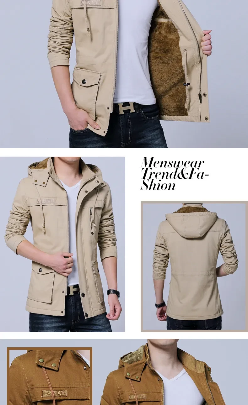 Chaqueta de invierno para hombre
