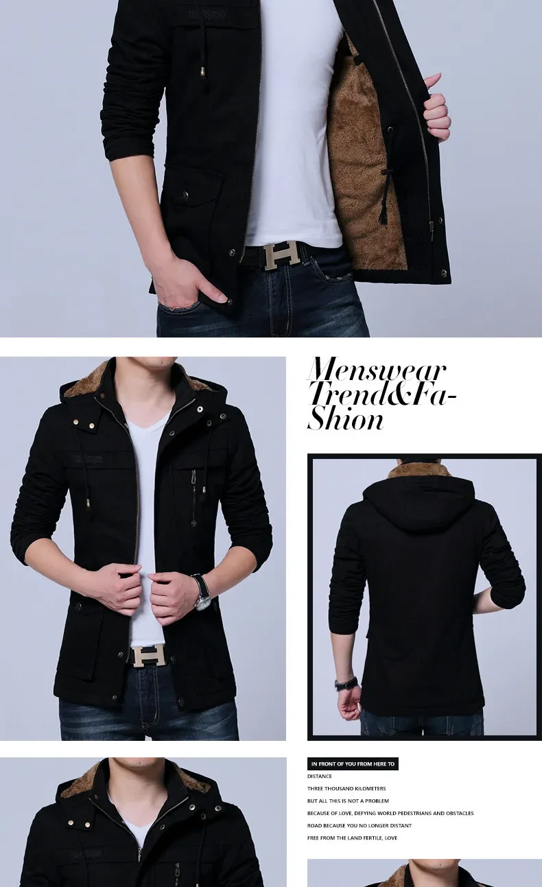 Chaqueta de invierno para hombre
