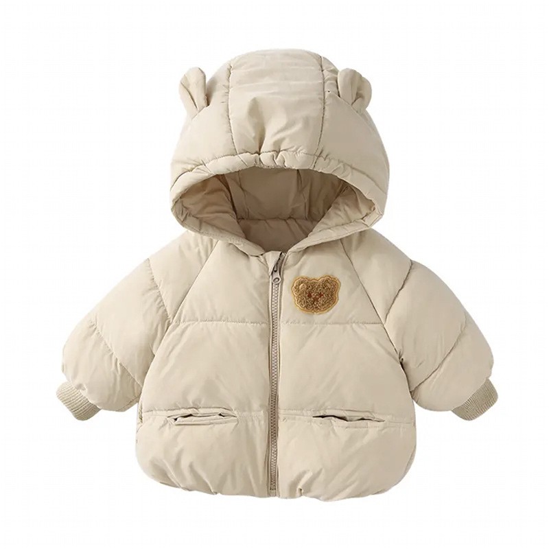 Abrigo de invierno para bebé, chaqueta acolchada de algodón de invierno