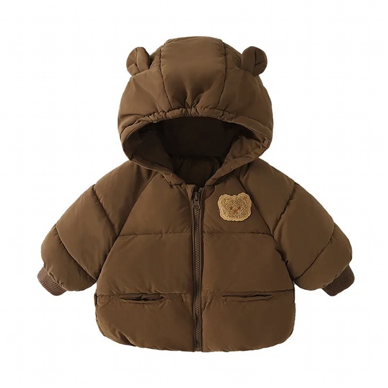 Abrigo de invierno para bebé, chaqueta acolchada de algodón de invierno