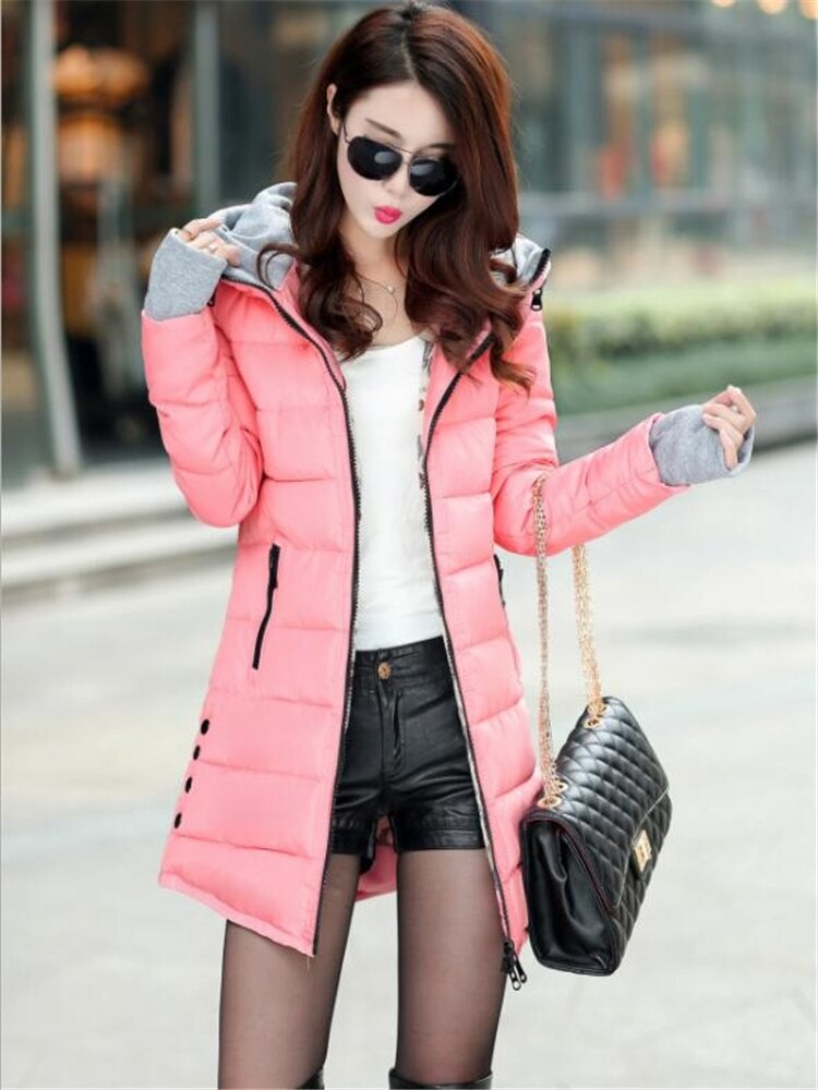 Chaqueta acolchada de plumas, guantes con capucha acolchados, chaqueta acolchada, abrigo de invierno, chaqueta acolchada