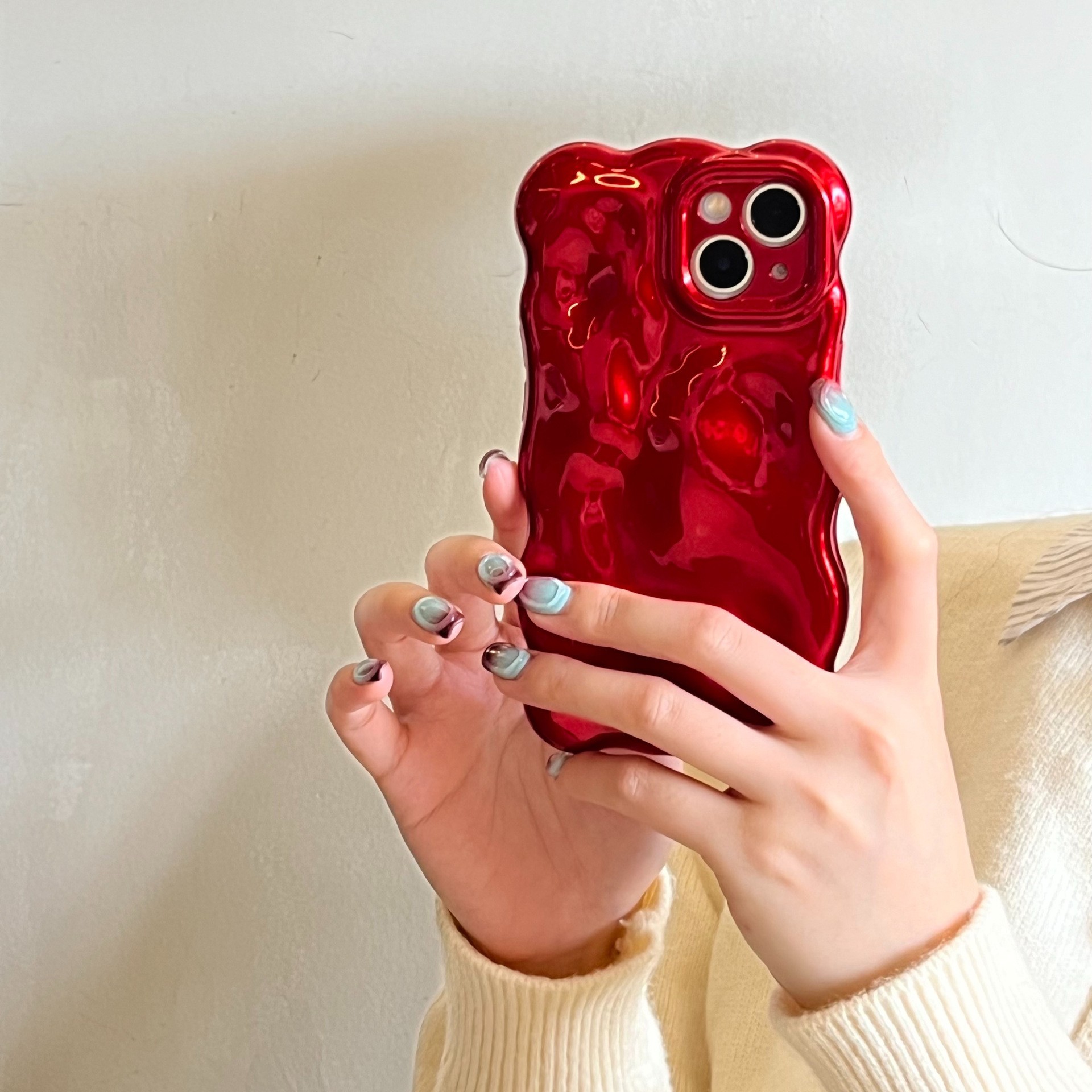 Ankela Wine Red For 16pro Max Phone Case