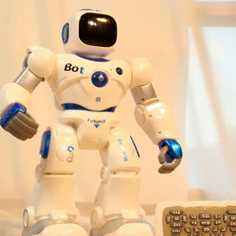 Robot de control remoto con sensor de gravedad para educación temprana con aplicación para teléfono móvil táctil
