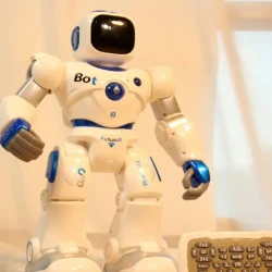Robot de control remoto con sensor de gravedad para educación temprana con aplicación para teléfono móvil táctil