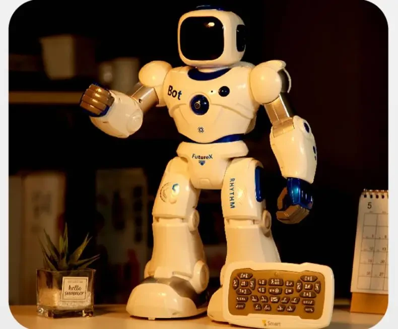 Robot de control remoto con sensor de gravedad para educación temprana con aplicación para teléfono móvil táctil