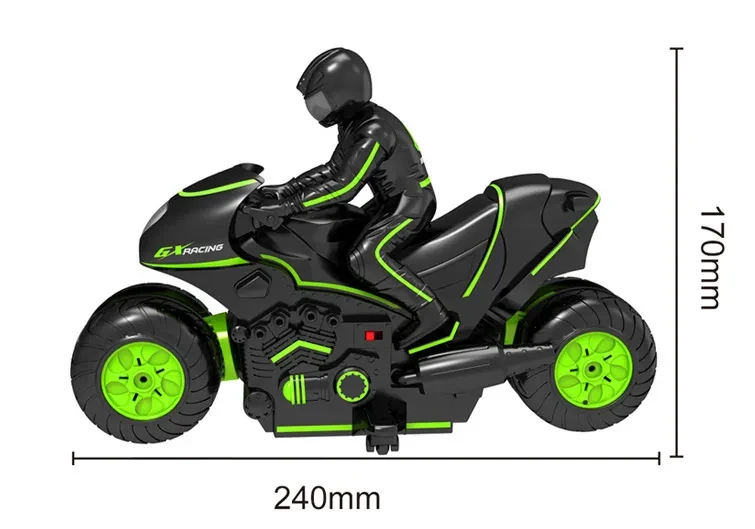 Motocicleta eléctrica de control remoto para niños