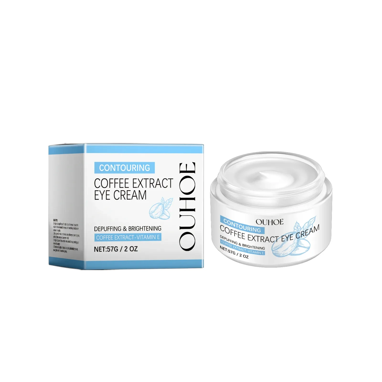 Crema para ojos con extracto de café