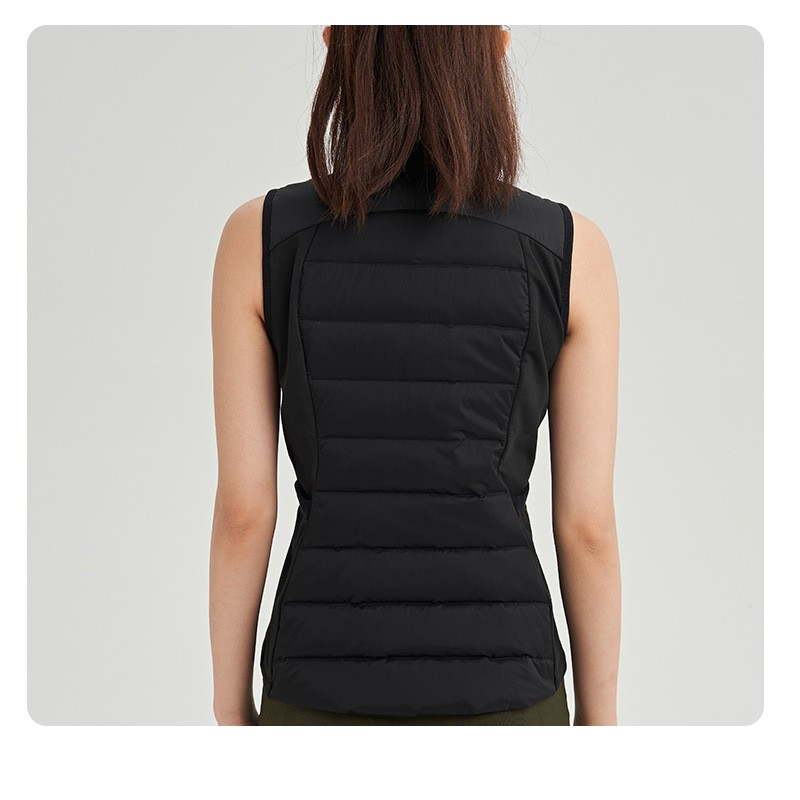 Chaqueta de plumas para yoga y deportes al aire libre en invierno