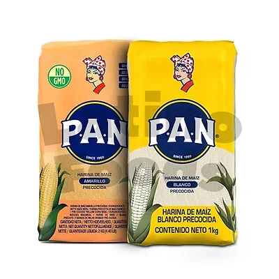 Combo Harina Pan Amarillo+Blanco