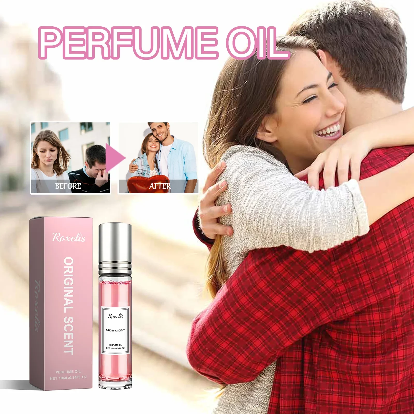 Perfume de feromonas con aroma a rosa, perfume de nicho, fragancia floral.