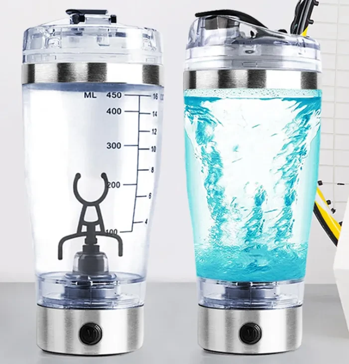 Agitador eléctrico para batidos de proteínas
