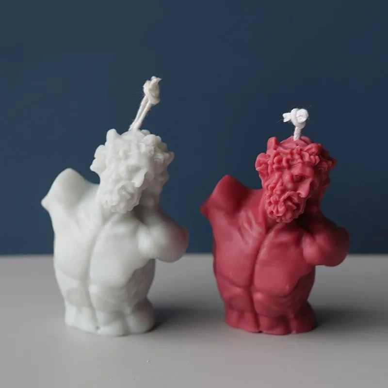 Molde para vela de busto de Laocoonte