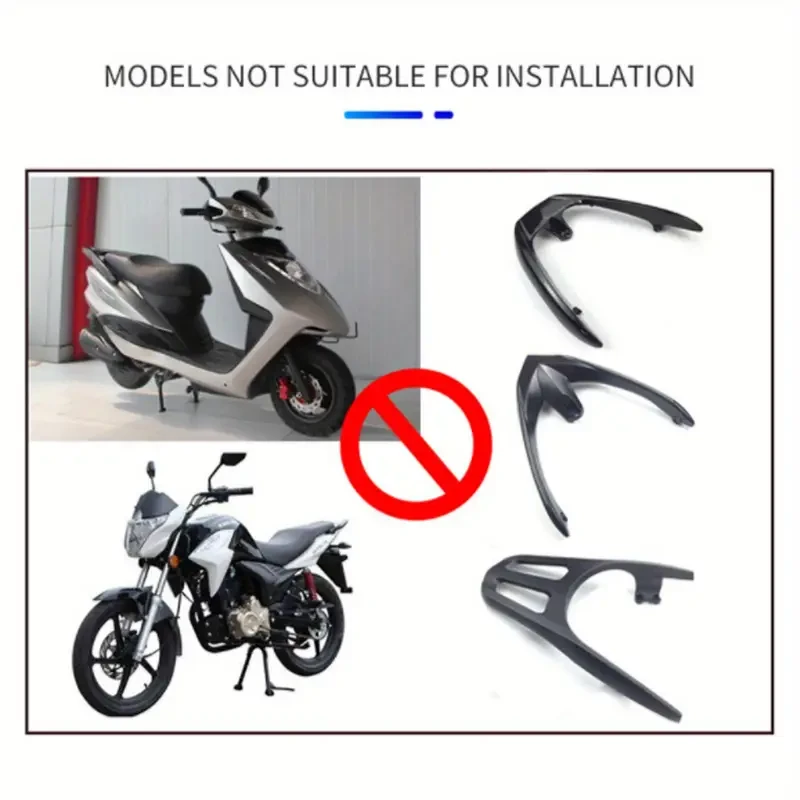 Baúl trasero para motocicleta LIXADA de 45 litros, impermeable, para guardar casco y equipaje