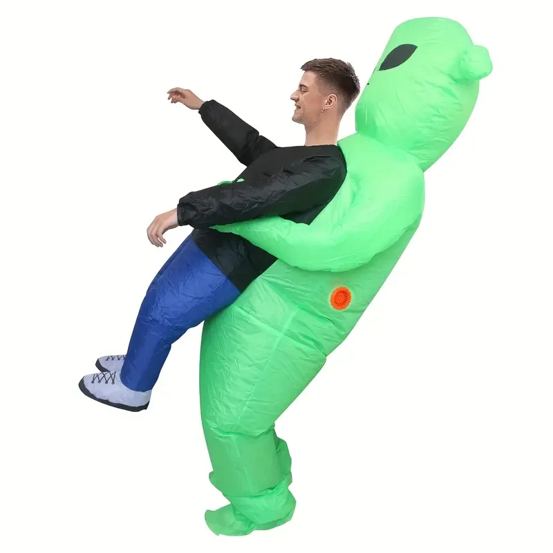 Disfraz inflable de extraterrestre (batería/USB) para fiestas y juegos de rol