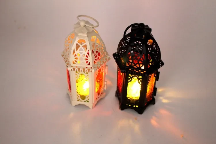 Candelabro de hierro forjado