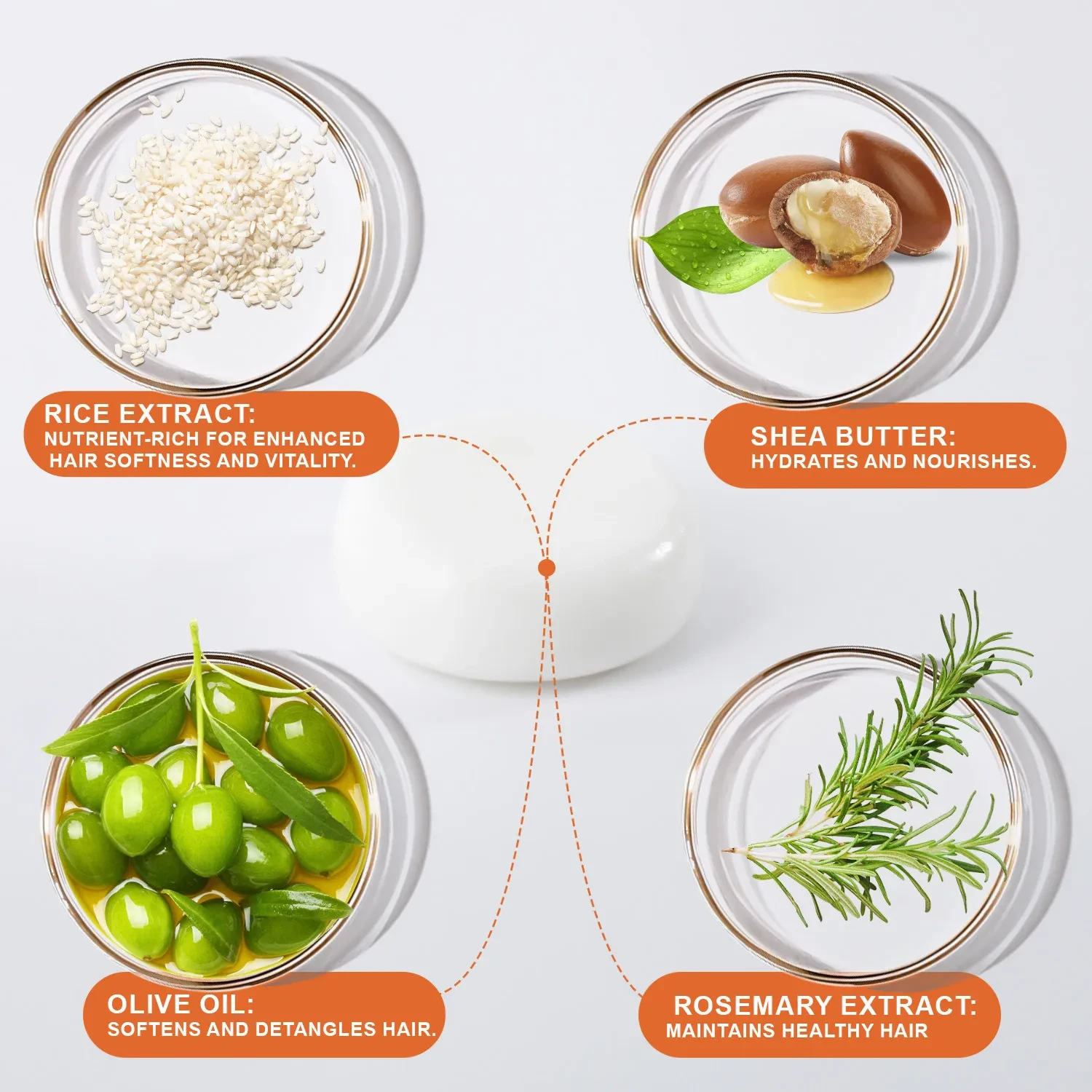 Jabón capilar artesanal con fragancia de hierbas