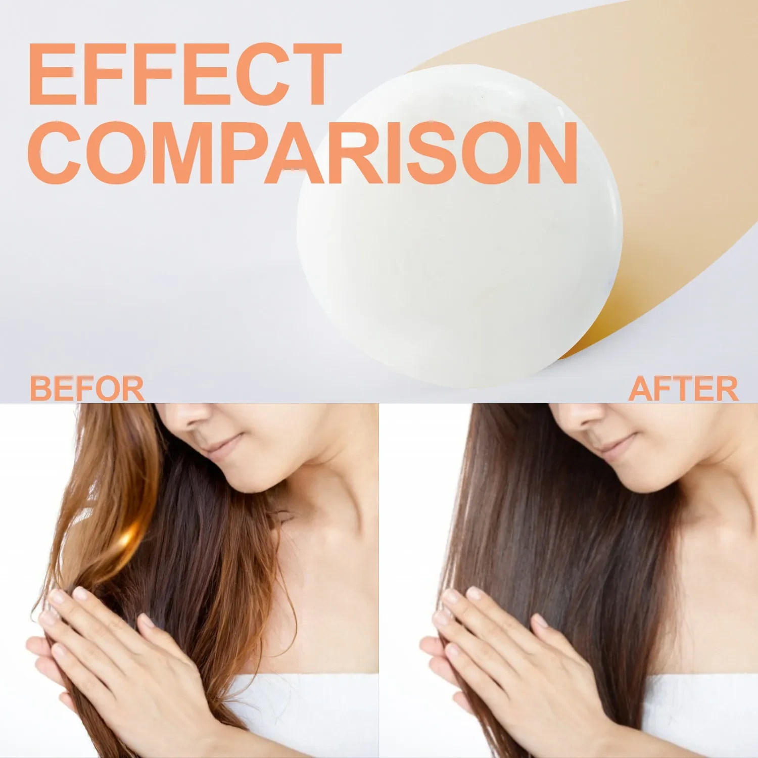 Jabón capilar artesanal con fragancia de hierbas