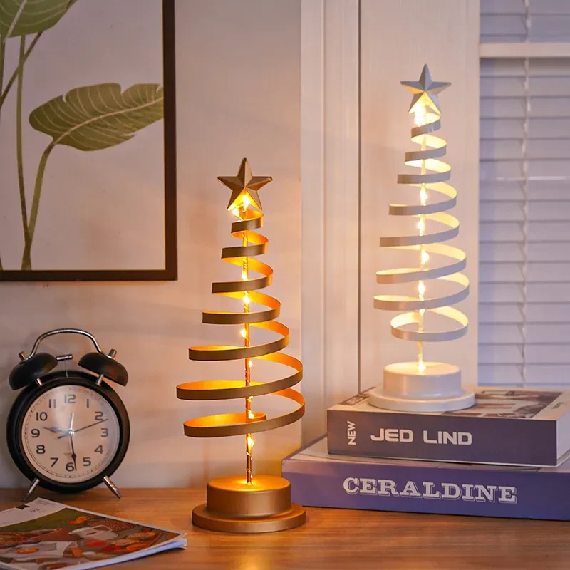 Mesa de luz LED en espiral para árbol de Navidad