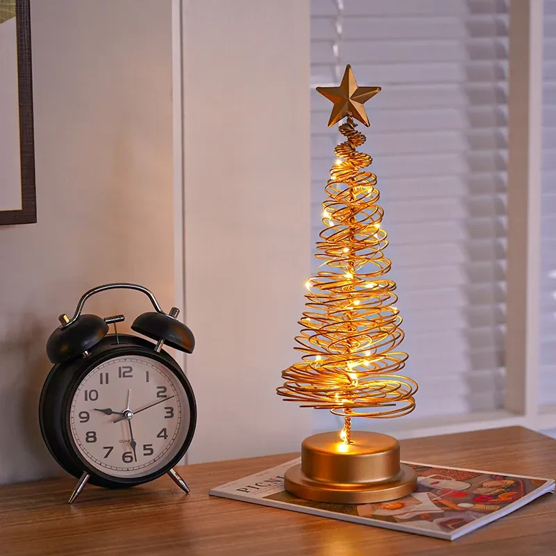 Mesa de luz LED en espiral para árbol de Navidad
