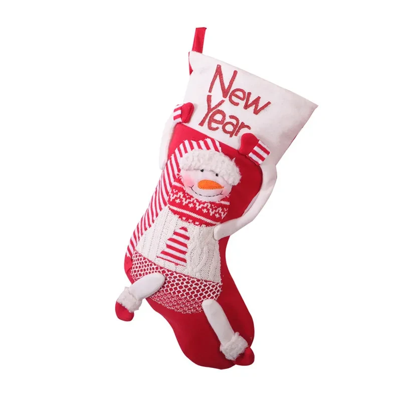 Calcetines de dulces de Nochebuena