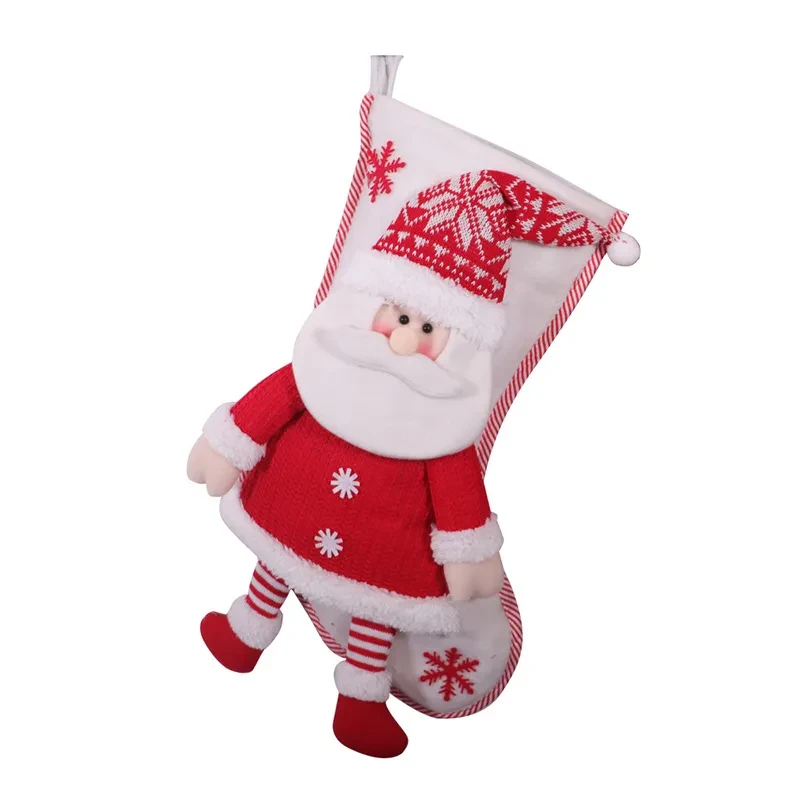 Calcetines de dulces de Nochebuena