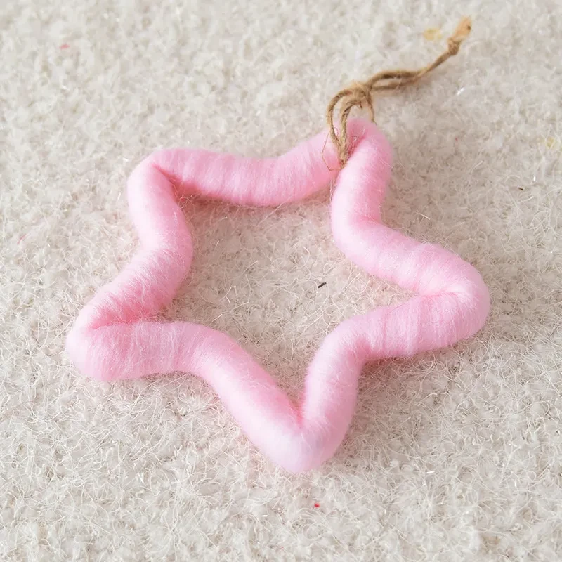 Decoración para árbol de Navidad con copos de nieve y estrellas