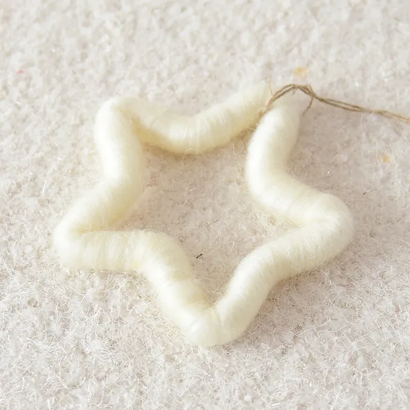 Decoración para árbol de Navidad con copos de nieve y estrellas