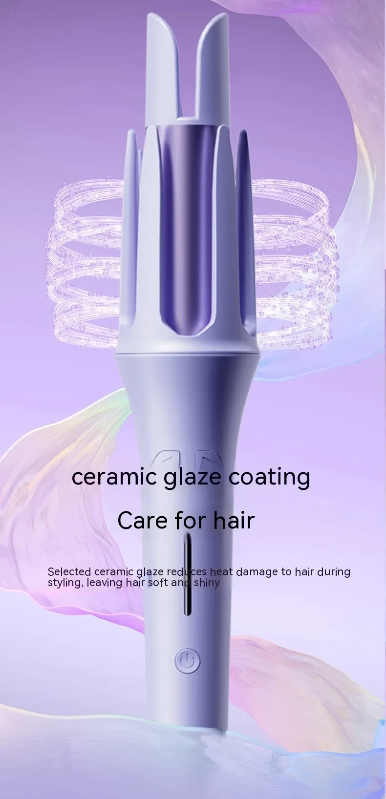 Rizador de pelo automático estilo coreano de 32 mm y gran volumen