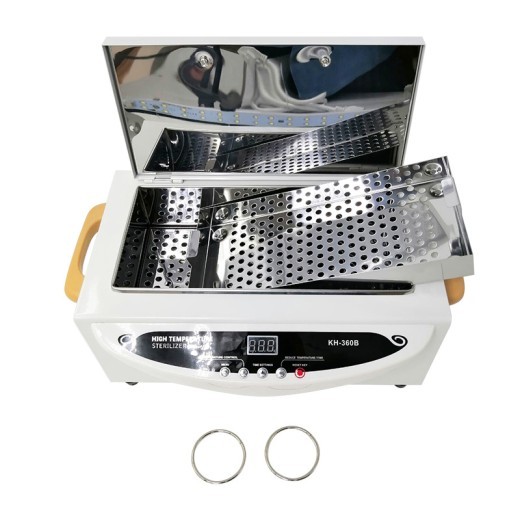 Gabinete de desinfección de alta temperatura para herramientas, tijeras pequeñas, pinzas, toalla para manicura.