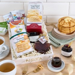 Cesta de regalo de desayuno clásica de Nueva Inglaterra