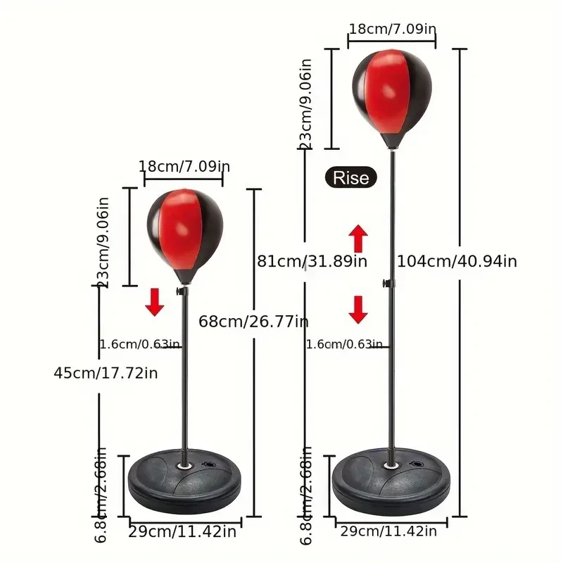 Set de pelota de boxeo de velocidad, pelota de reacción de entrenamiento profesional para adolescentes y adultos