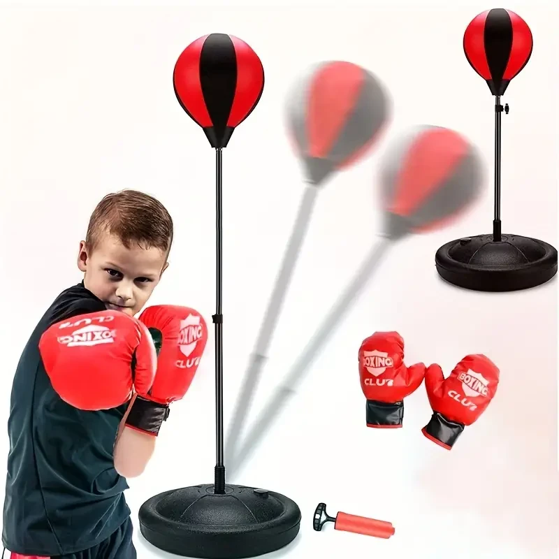 Set de pelota de boxeo de velocidad, pelota de reacción de entrenamiento profesional para adolescentes y adultos
