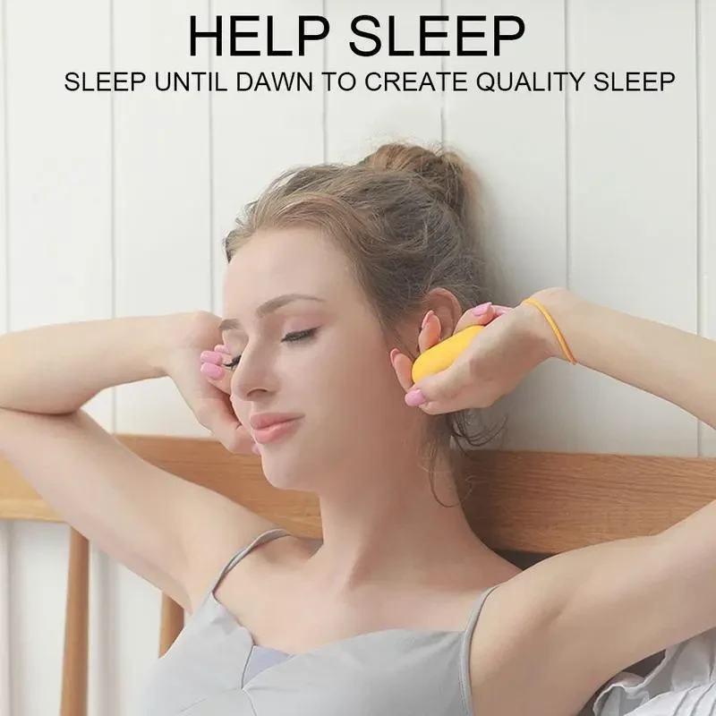 Dispositivo de ayuda para dormir portátil con microcorriente inteligente que alivia la ansiedad y la depresión, ayuda para dormir rápido y terapia para el insomnio.