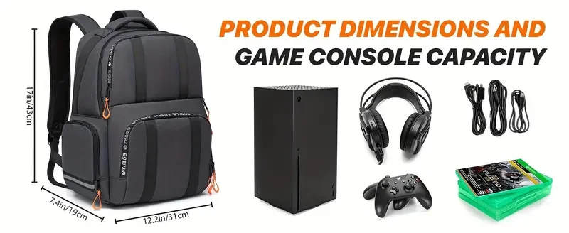 Mochila para consola Xbox Series X/S de RUCYEN