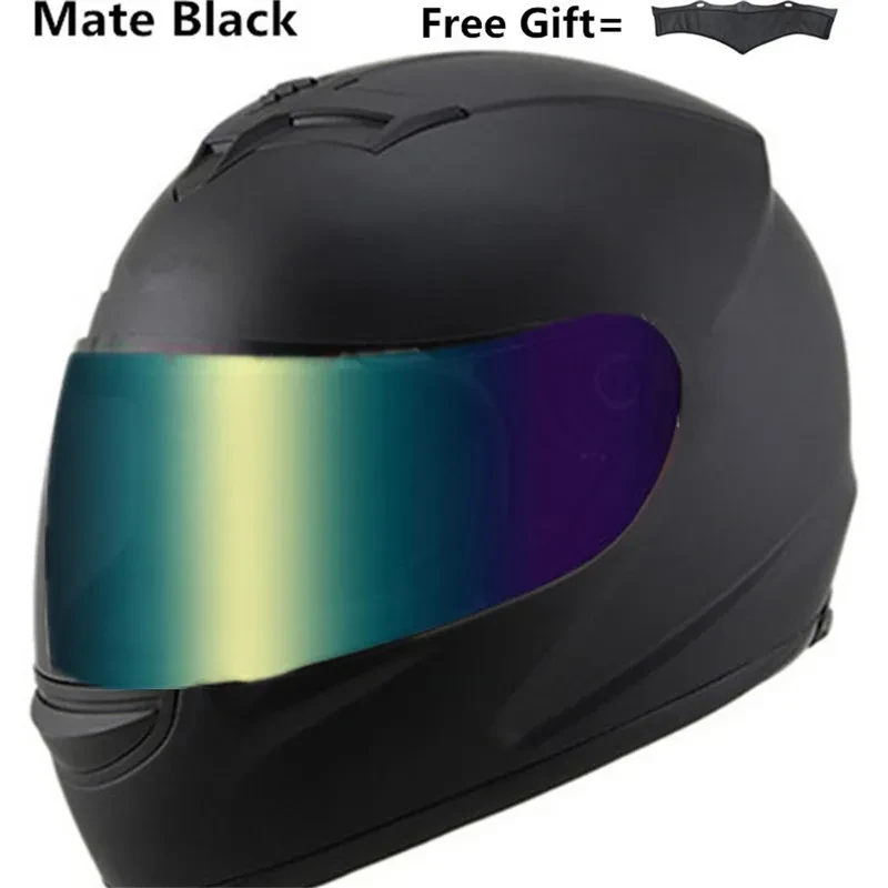 Casco de motocicleta integral para hombre