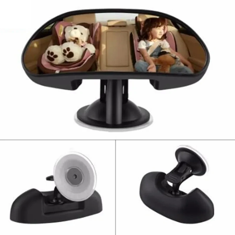 Espejo auxiliar de observación para bebés en coche de gran tamaño
